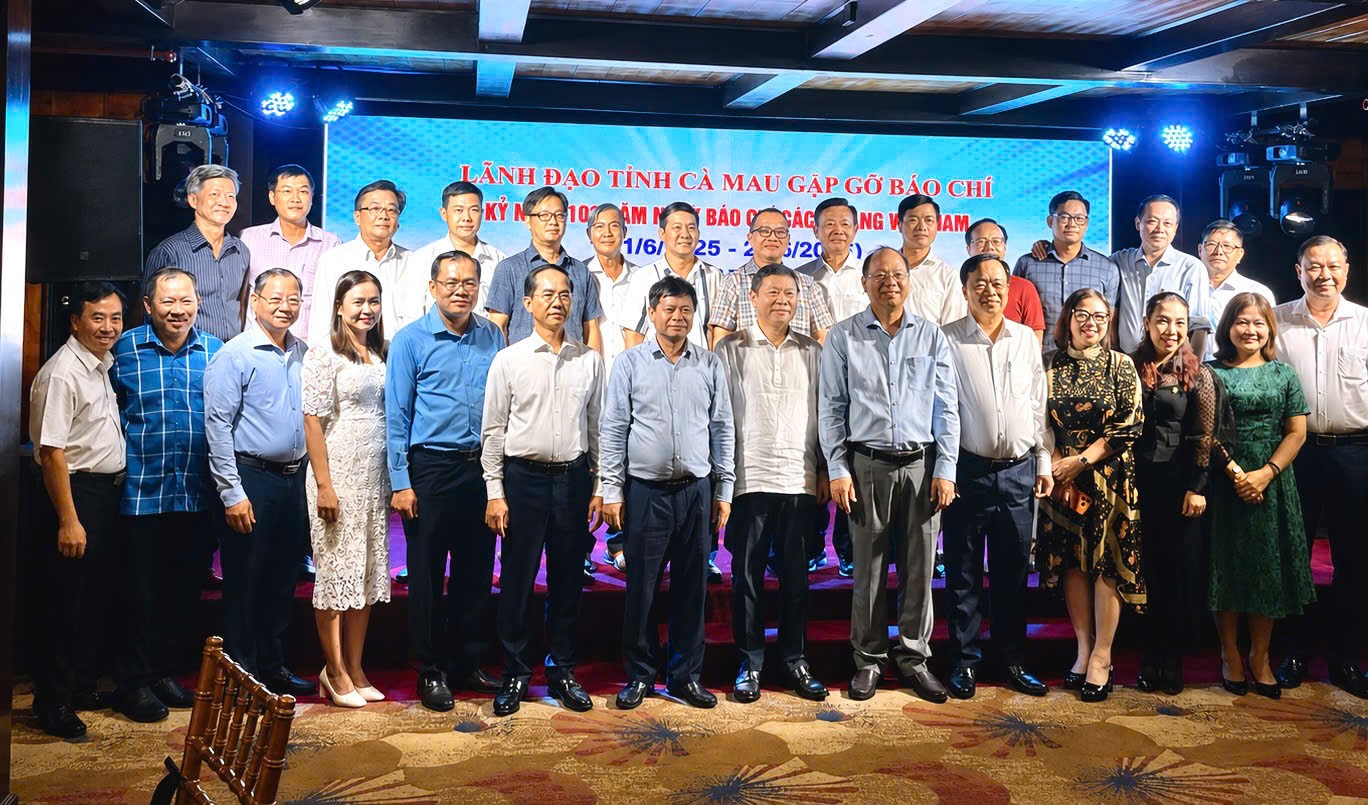 Cà Mau tri ân báo chí, lan tỏa khát vọng phát triển vùng đất cực Nam