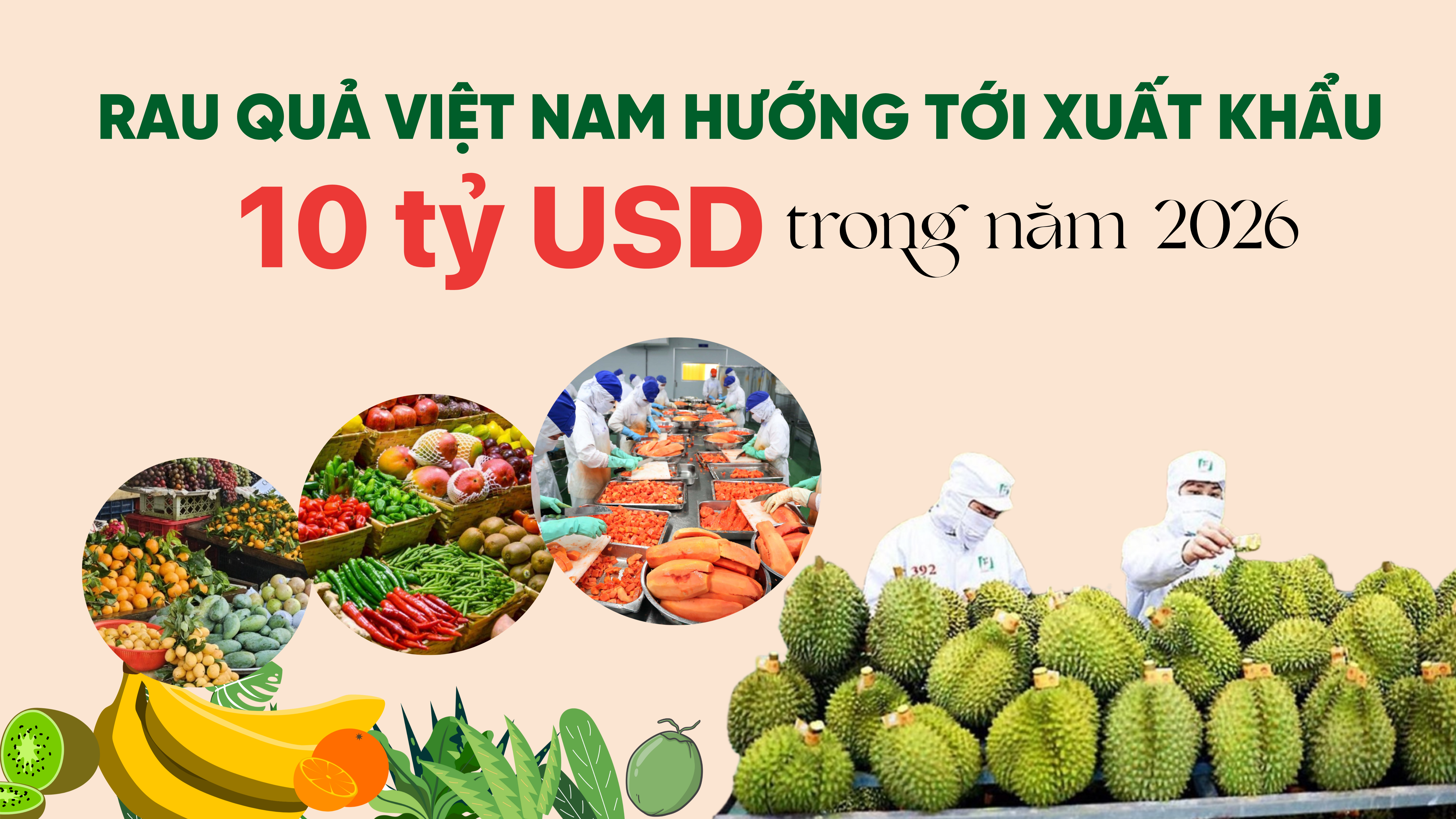 [eMagazine] Rau quả Việt Nam hướng tới Sân Chơi Lc88.com Web Uy Tín 10 tỷ USD trong năm 2026