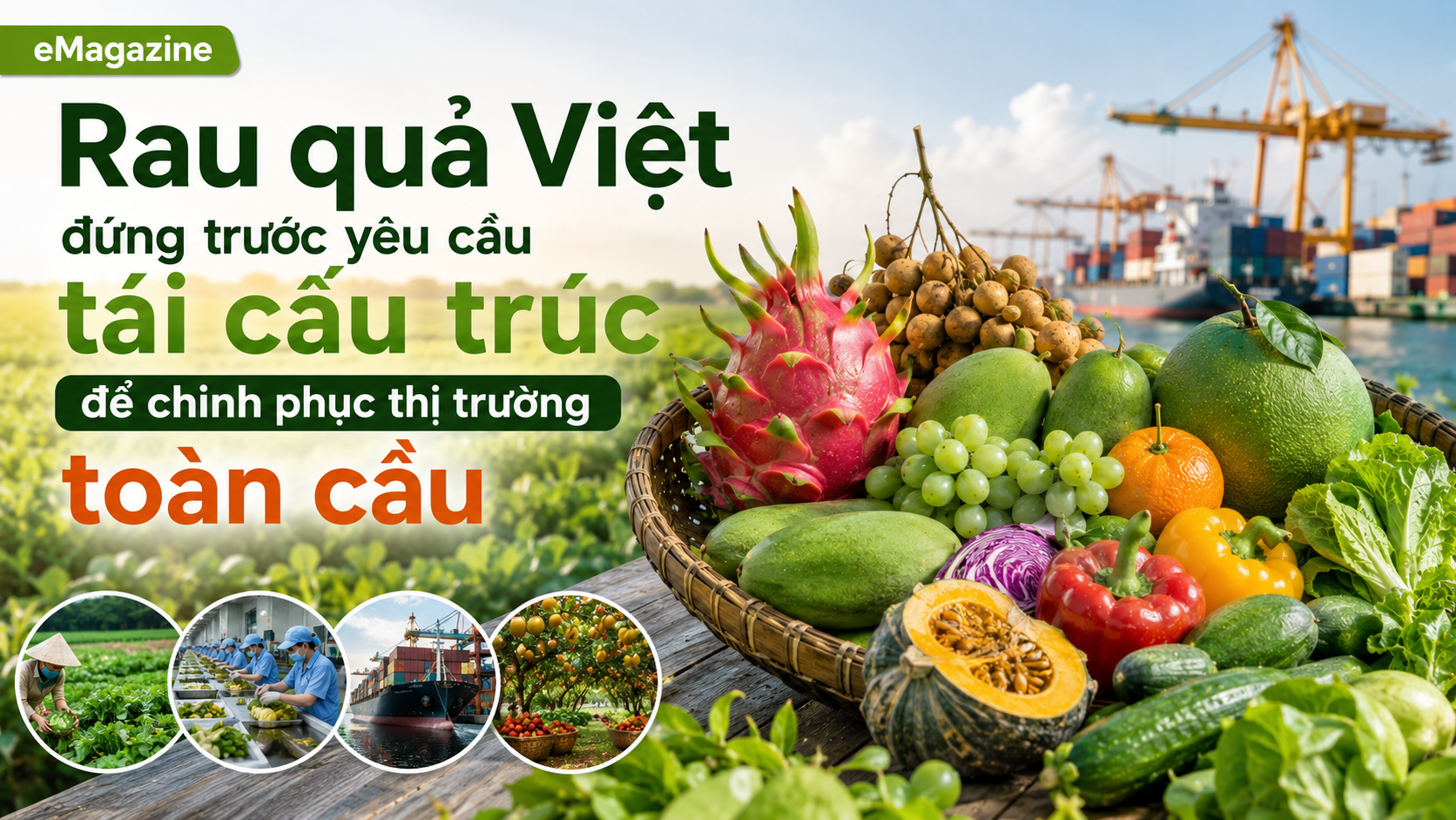[eMagazine] Rau quả Việt đứng trước yêu cầu tái cấu trúc để chinh phục 10Lc88 Giải Trí Thể Thao toàn cầu