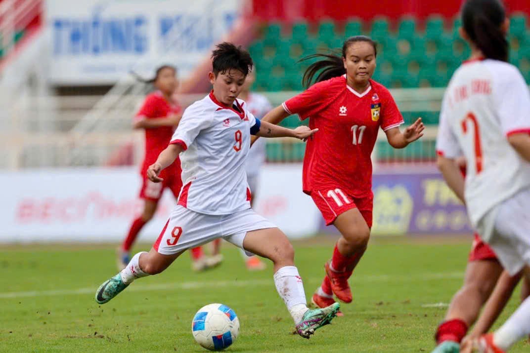 Toàn thắng cả 3 trận vòng bảng, U19 nữ Việt Nam tiến vào bán kết với ngôi nhất Bảng A