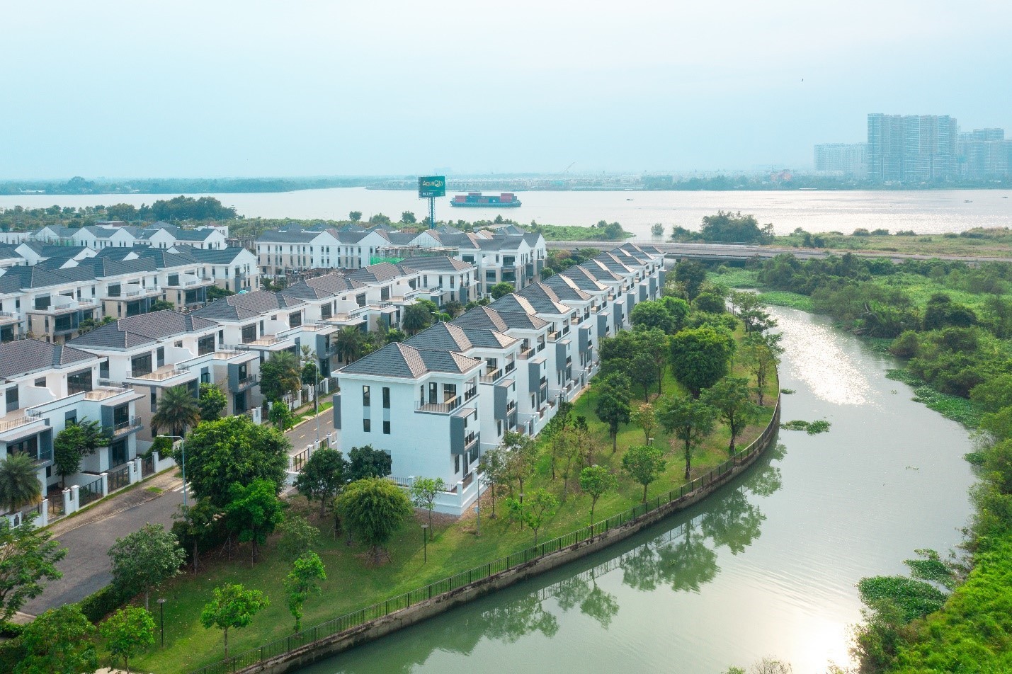 Một góc dự án Aqua City tại TP. Biên Hòa, Đồng Nai.
