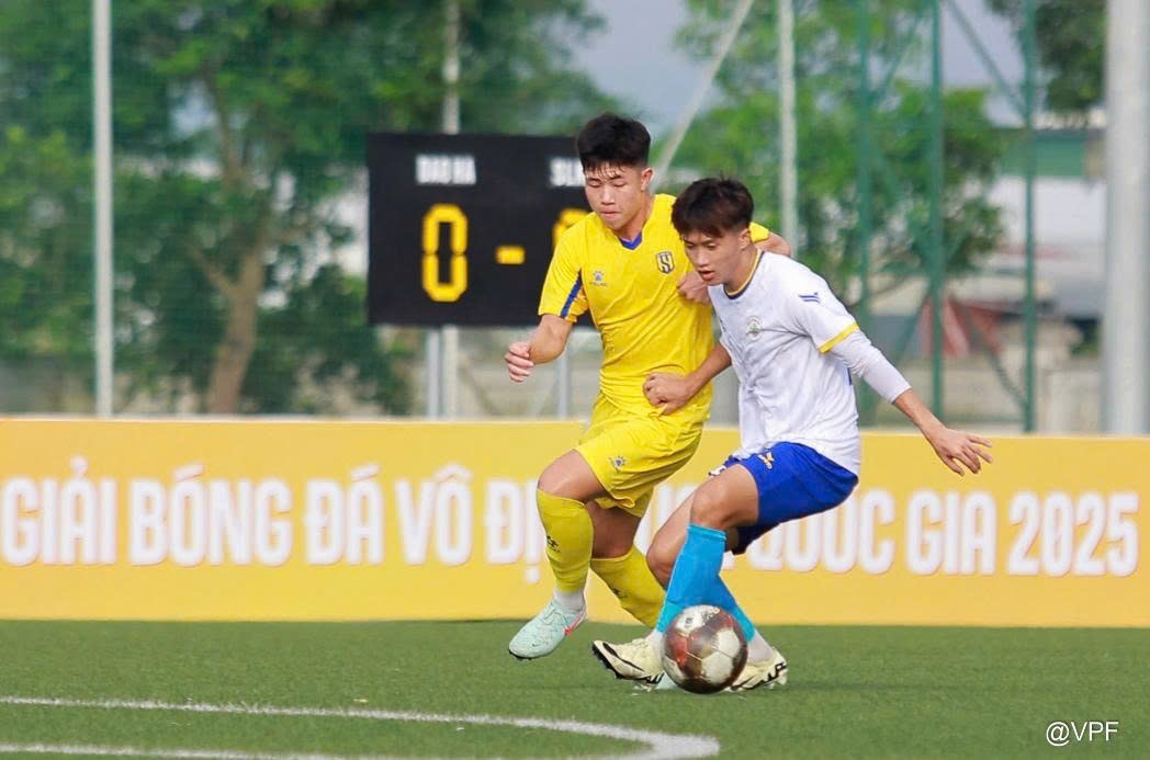 U21 Sông Lam Nghệ An dễ dàng giành chiến thắng đậm 7-0 trước U21 Trung tâm Bóng đá Đào Hà