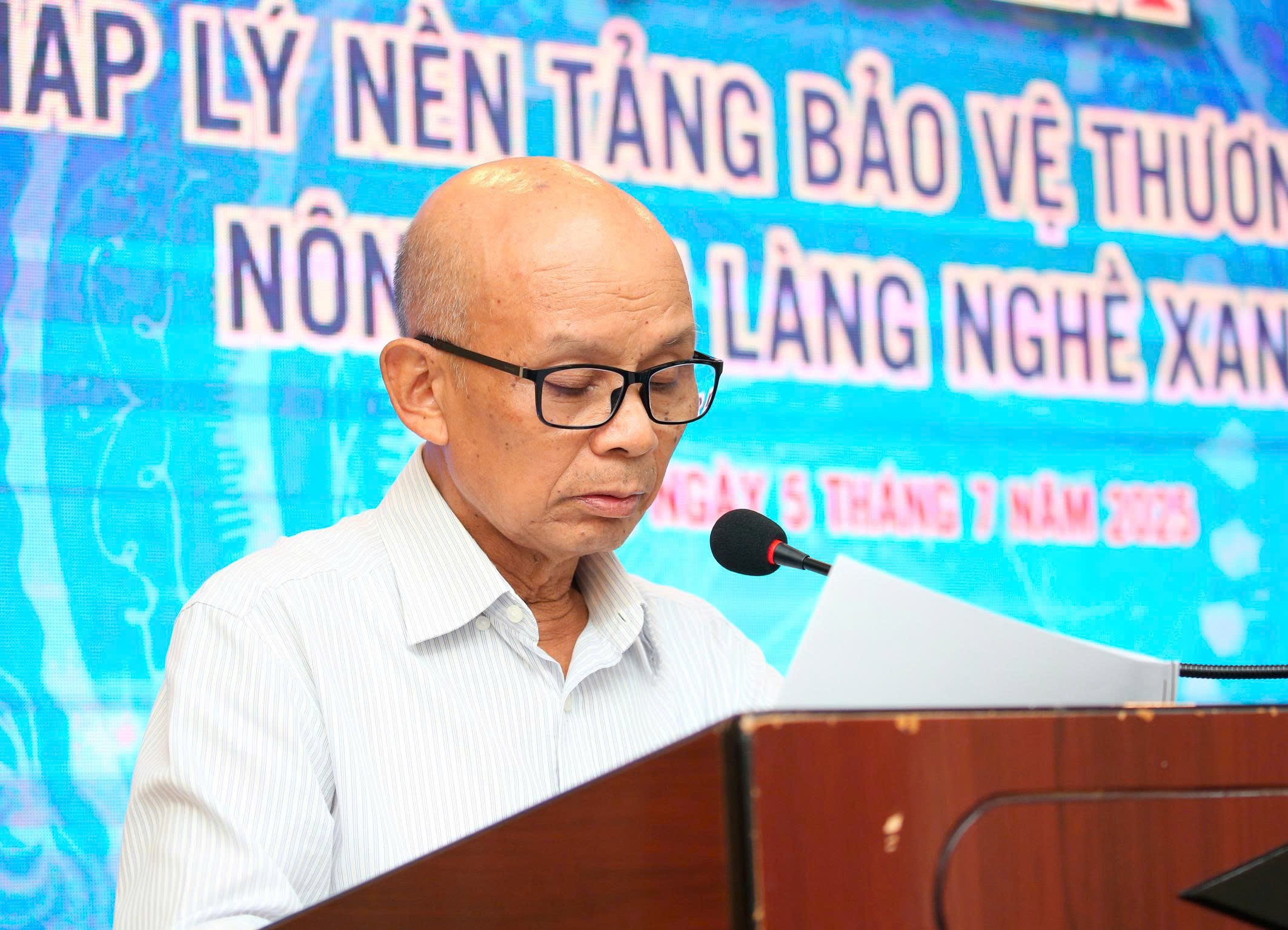 Tiến sĩ Nguyễn Như Chinh - Phó Chủ tịch Hiệp hội Làng nghề Việt Nam 