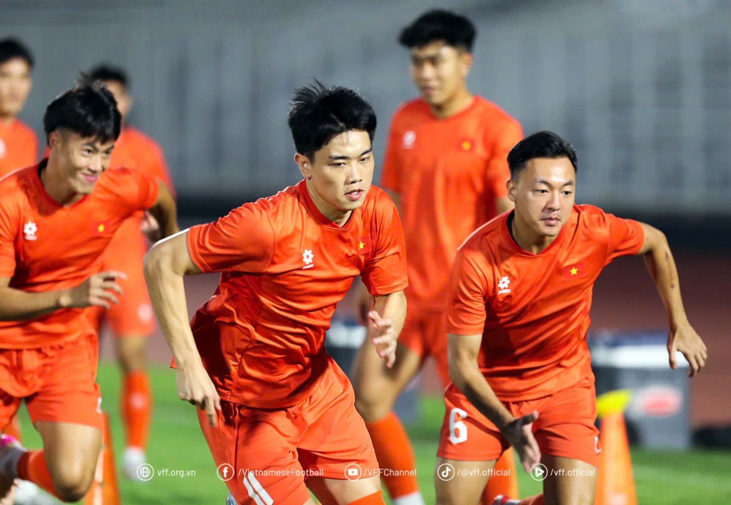 Đội tuyển U23 Việt Nam sẵn sàng cho trận ra quân tại Bảng B gặp đội tuyển U23 Lào