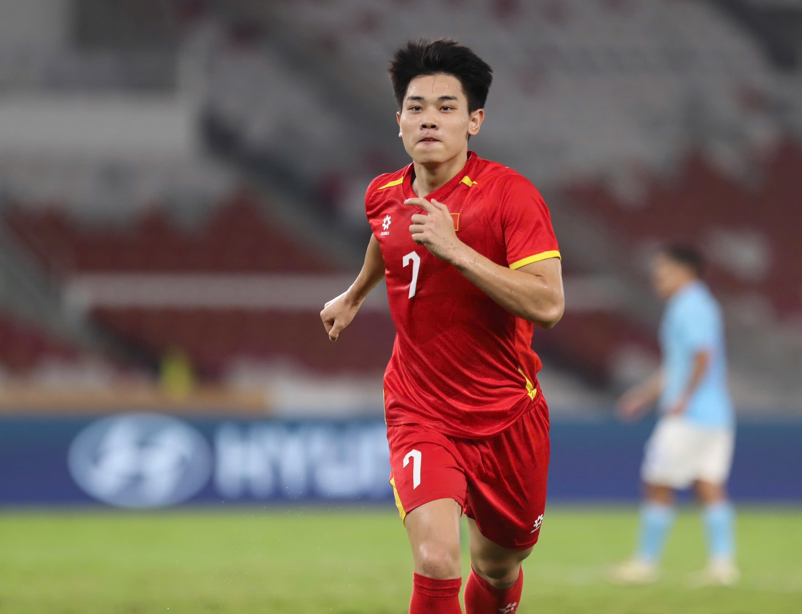 Tiền đạo vào thay người Đình Bắc ghi bàn ấn định chiến thắng 2-1 cho U23 Việt Nam