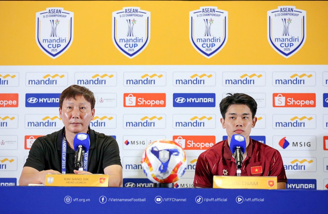 Họp báo sau trận đấu U23 Việt Nam 2-1 U23 Campuchia