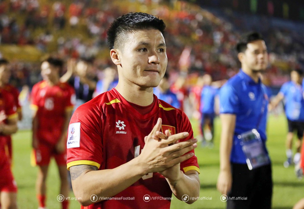 Tiền vệ Quang Hải bỏ lỡ hai trận đấu quan trọng với Nepal tại Vòng loại cuối Asian Cup 2027 vì chấn thương