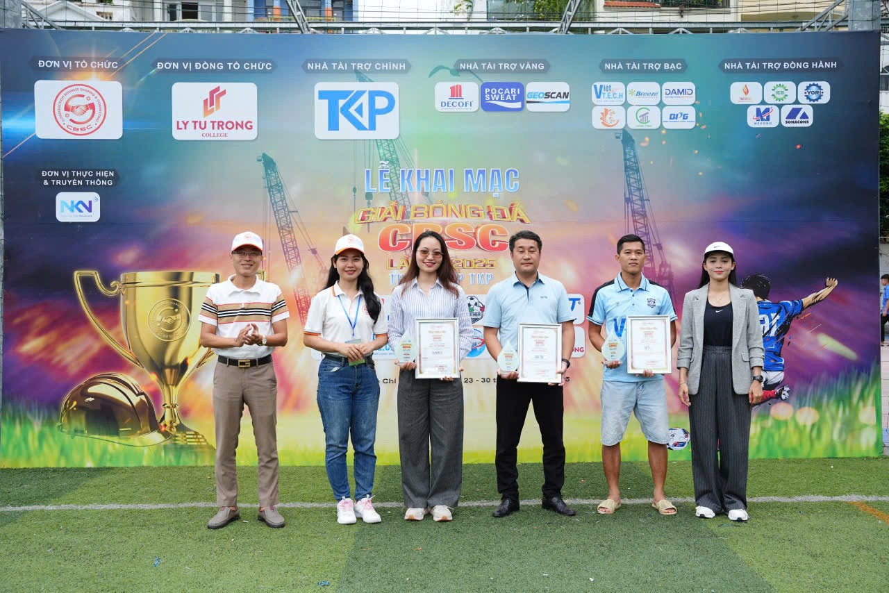 Giải bóng đá CBSC Lần III – 2025: Gắn kết 10Lc88 Casino & Thể Thao Link Mới xây dựng – cơ điện, lan tỏa tinh thần phát triển bền vững