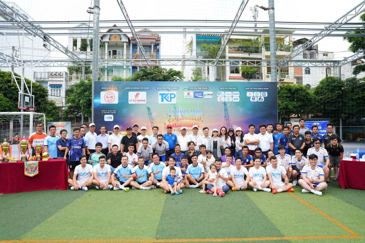 Giải bóng đá CBSC Lần III – 2025: Gắn kết 10Lc88 Casino & Thể Thao Link Mới xây dựng – cơ điện, lan tỏa tinh thần phát triển bền vững