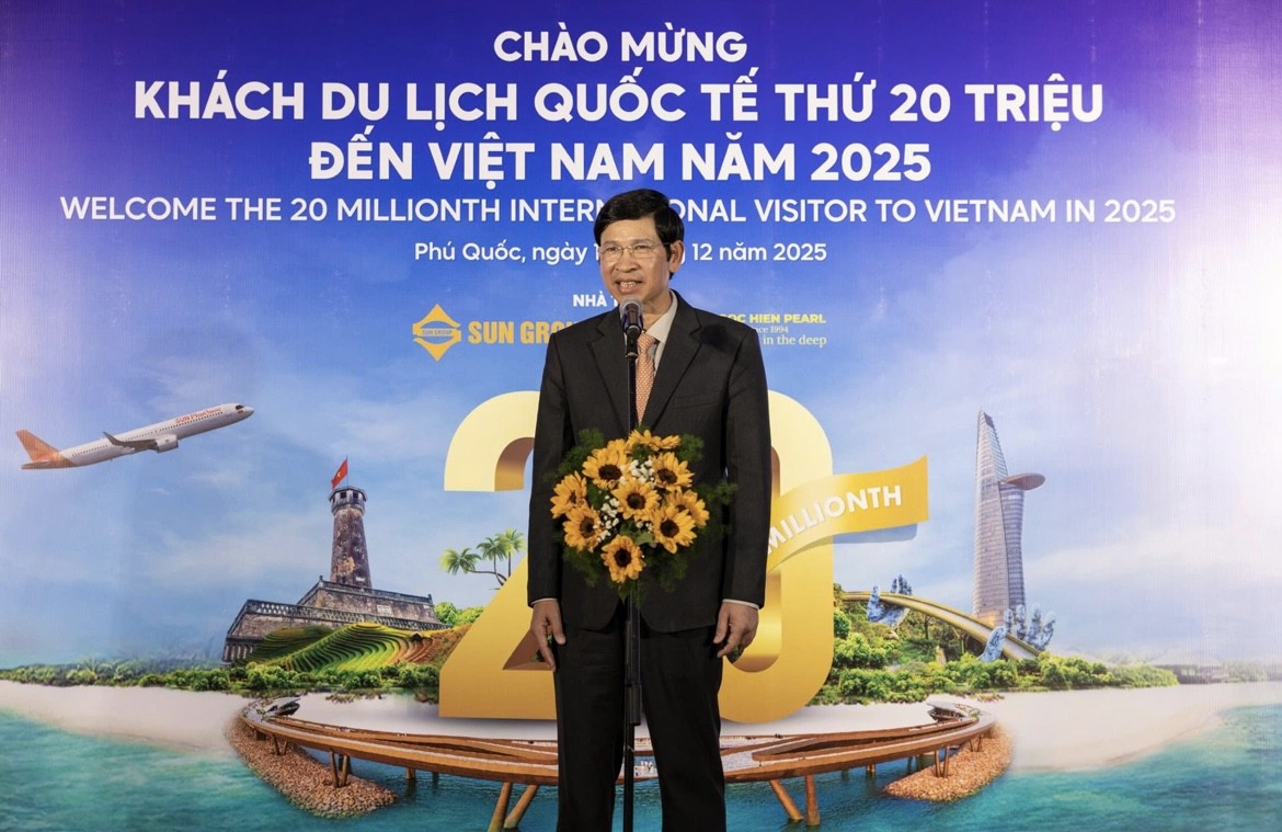 Thứ trưởng Hồ An Phong phát biểu tại sự kiện. 