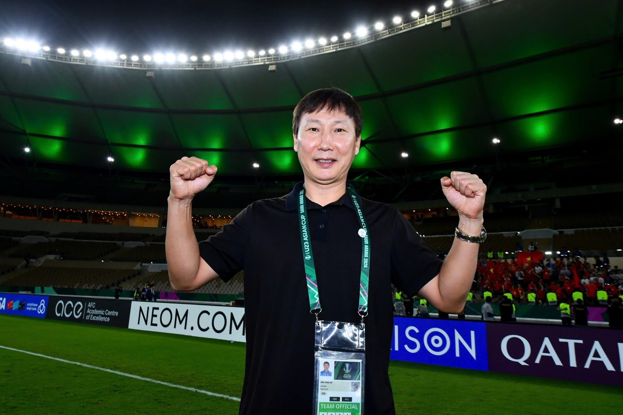 HLV Kim Sang Sik tự hào khi U23 Việt Nam góp mặt ở Bán kết giải vô địch U23 châu Á 2026