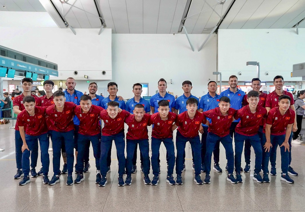 Đội tuyển futsal Việt Nam lên đường tham dự Vòng chung kết giải vô địch Futsal châu Á 2026