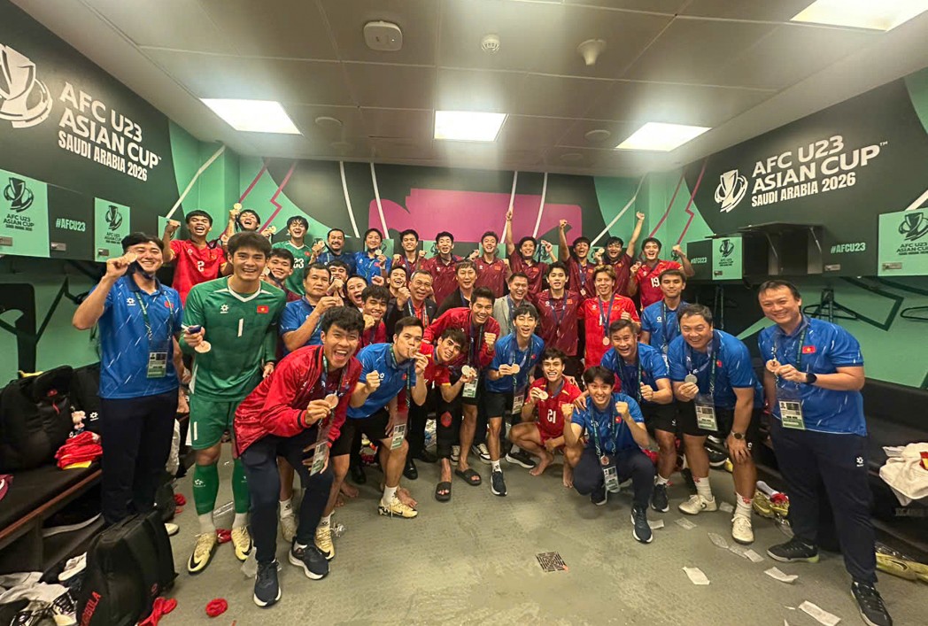 U23 Việt Nam giành tấm huy chương đồng lịch sử tại giải vô địch U23 châu Á 2026