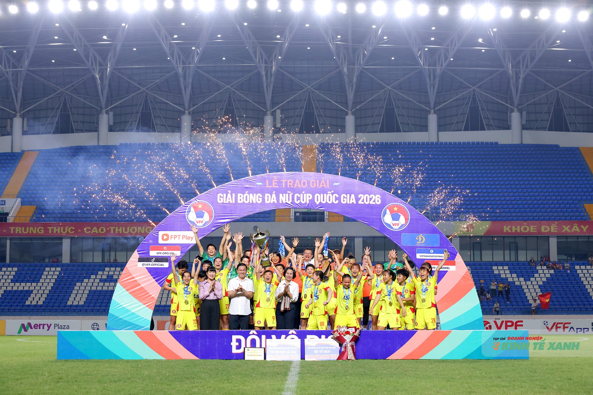 Đội vô địch: CLB nữ TP. Hồ Chí Minh