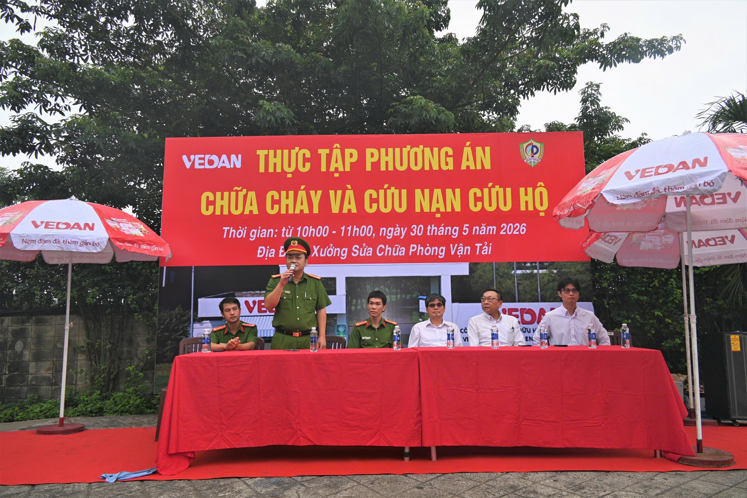 Vedan diễn tập phòng cháy chữa cháy và cứu nạn cứu hộ, nâng cao văn hóa an toàn Lc888 Thể Thao Link Mới