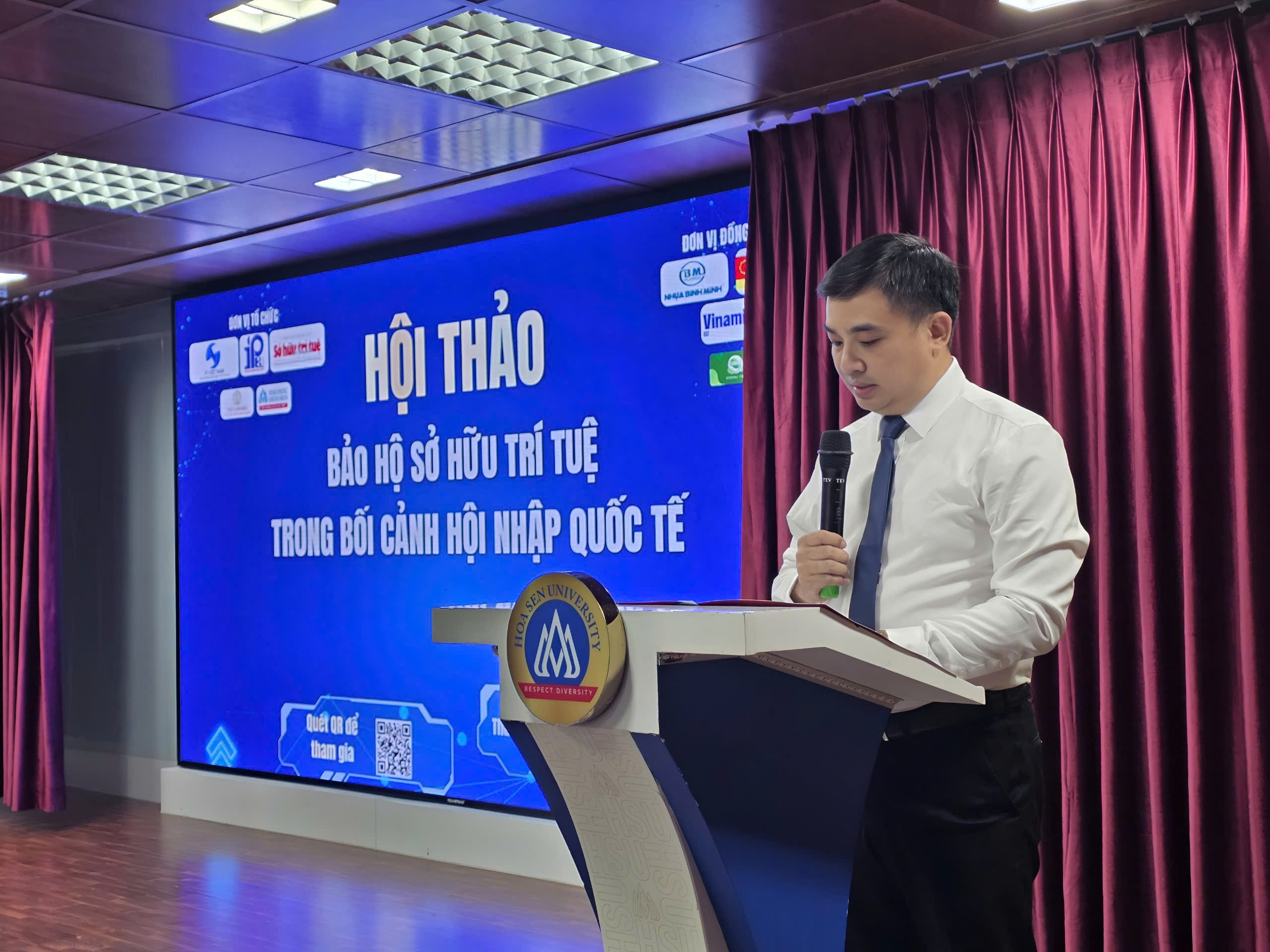 ông Đinh Quang Tuấn - Tổng Biên tập Tạp chí Sở hữu trí tuệ và Sáng tạo 