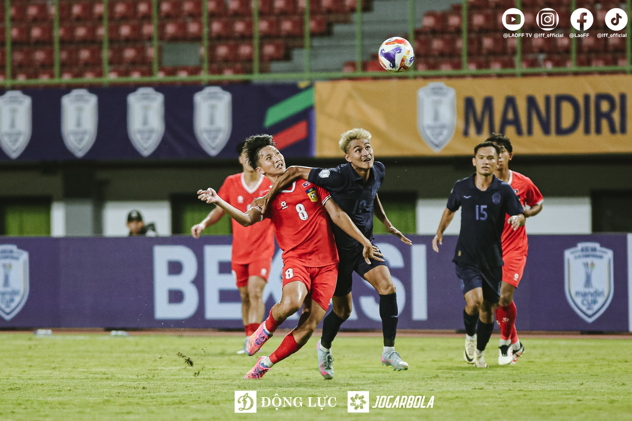 U23 Lào và U23 Campuchia chia điểm trong trận ra quân đầy sôi nổi và hấp dẫn