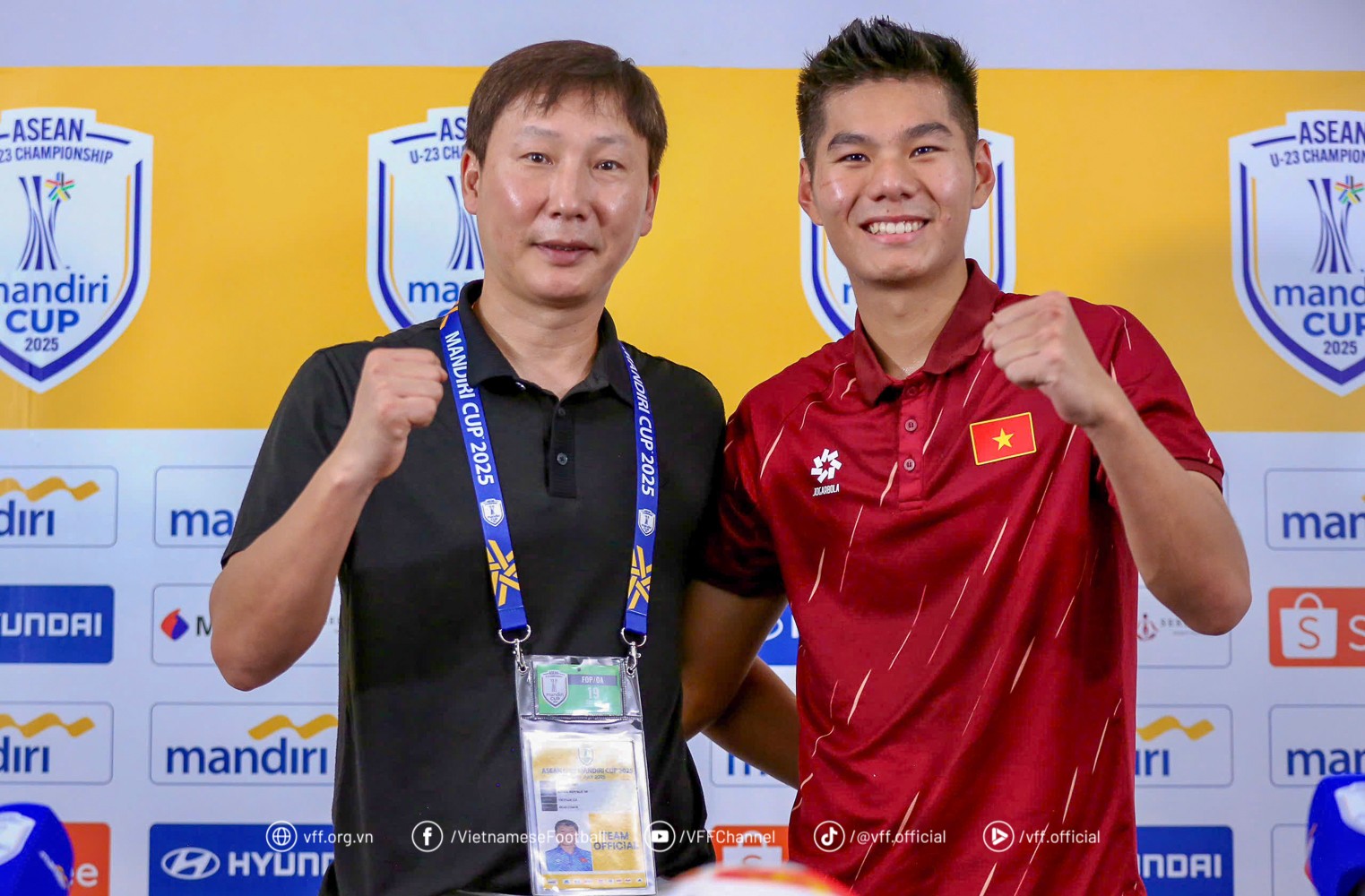 Họp báo sau trận đấu U23 Việt Nam 3-0 U23 Lào tại Bảng B, giải vô địch Đông Nam Á - Mandiri Cup 2025