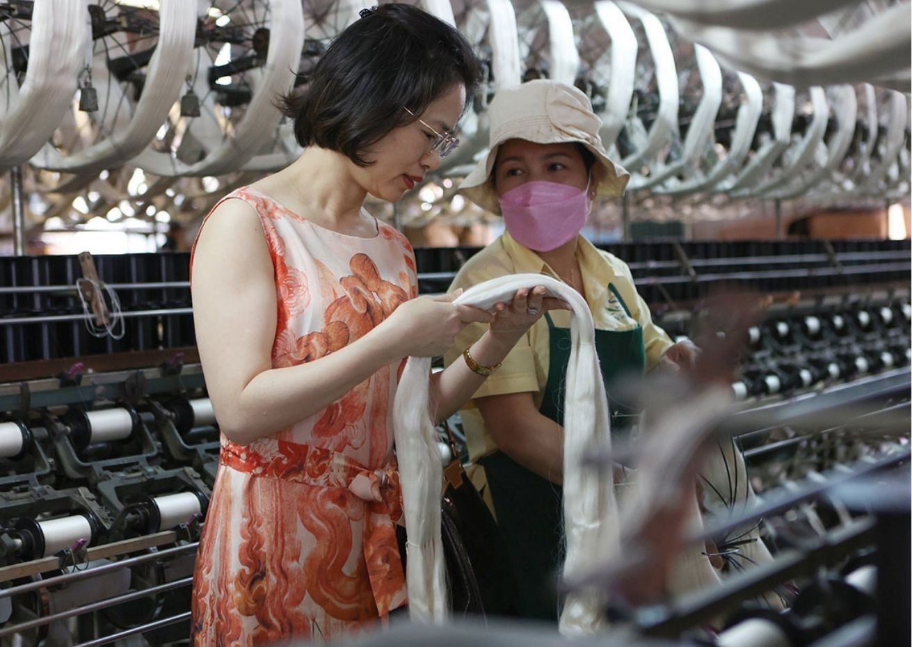 Sợi tơ "vàng" trên miền đất đỏ Bazan