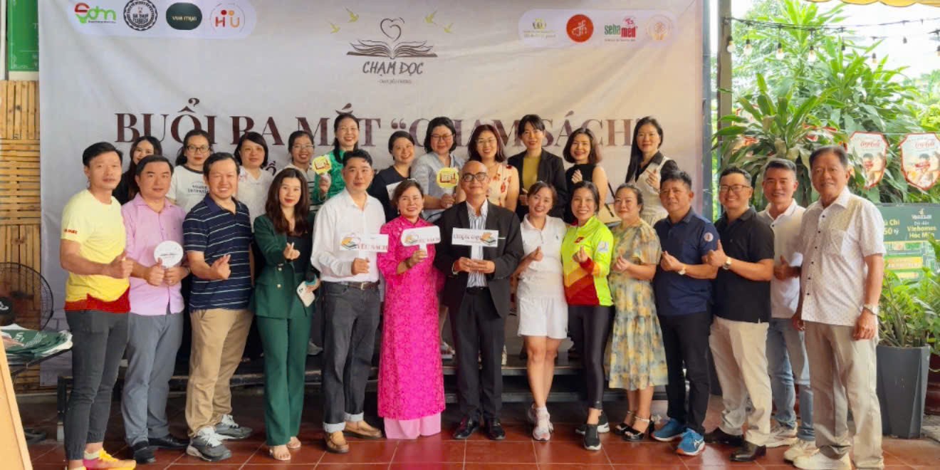 Ra mắt “Chạm Đọc Chạm Yêu Thương”: Hành trình lan tỏa văn hóa đọc và kết nối cộng đồng