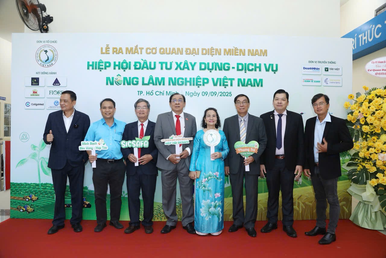 VICSAFA ra mắt Cơ quan đại diện miền Nam: Cột mốc chiến lược nâng tầm nông – lâm nghiệp khu vực phía Nam