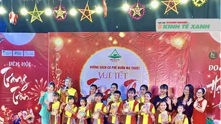 Tết Trung Thu rộn ràng ở Đắk Lắk
