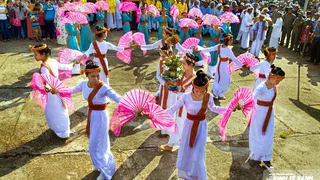 Rộn ràng tiếng trống Paranưng trên tháp Pô Sah Inư