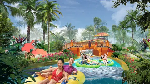 Dự kiến ngày 30/4 mở cửa công viên nước vận hành cả ngày lẫn đêm đầu tiên ở Việt Nam