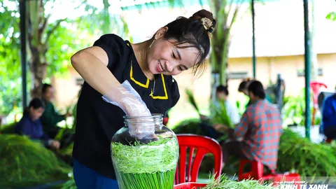 Độc đáo rượu nếp Quýt Đạ Tẻh, đặc sản của đồng bào dân tộc thiểu số