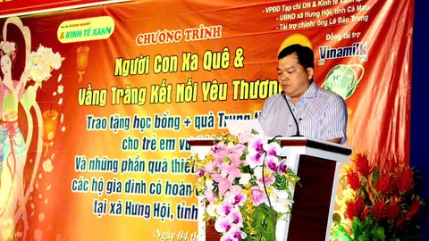 Cà Mau: Lan tỏa tinh thần nhân ái từ chương trình “Người con xa quê – Vầng trăng kết nối yêu thương”