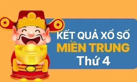 XSMT 1/4 Kết quả xổ số Miền Trung hôm nay 1/4/2026 XSMT Thứ 4