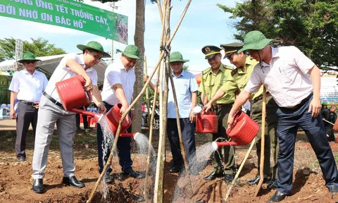 Đắk Lắk phát động “Tết trồng cây đời đời nhớ ơn Bác Hồ”