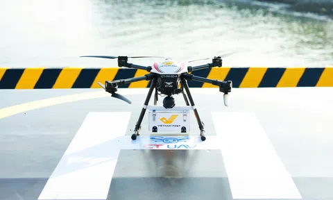 Thành phố đầu tiên ở ASEAN bay biển giao hàng bằng UAV