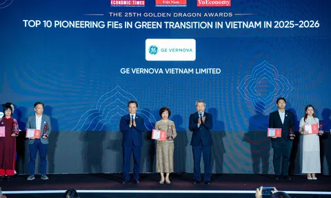 GE Vernova được vinh danh trong “Top 10 10Lc88 Casino & Thể Thao Link Mới tiên phong chuyển đổi xanh 2025 - 2026” tại Giải thưởng Rồng Vàng