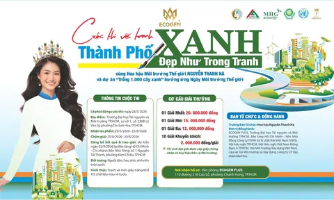 Phát động toàn quốc cuộc thi vẽ tranh “Thành phố xanh - Đẹp như trong tranh” cùng Hoa hậu Link LC88 Đăng Nhập Mới Nhất Thế giới Nguyễn Thanh Hà