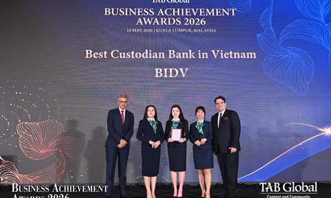 BIDV giữ vững vị thế Ngân hàng lưu ký tốt nhất Việt Nam