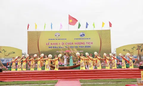Tưng bừng Lễ khai hội chùa Hương Tích, mở đầu năm Lc88.men Cá cược thể thao Hà Tĩnh 2026