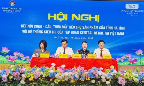 Hà Tĩnh kết nối, đưa sản phẩm LLc88 phiên bản mới vào các siêu thị của Central Retail Việt Nam