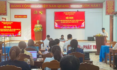 Đà Nẵng: Trà Liên sơ kết 1 năm vận hành hệ thống chính trị và chính quyền LLc88 phiên bản mới hai cấp