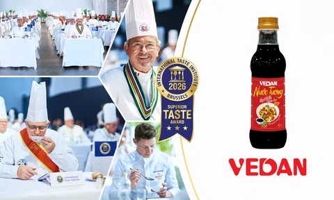 Vedan tiếp tục ghi dấu ấn quốc tế với chứng nhận “Vị ngon thượng hạng 2026”