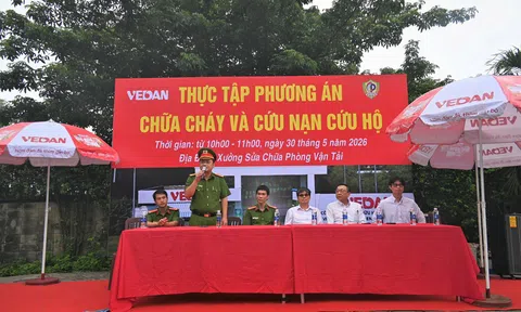 Vedan diễn tập phòng cháy chữa cháy và cứu nạn cứu hộ, nâng cao văn hóa an toàn Lc888 Thể Thao Link Mới