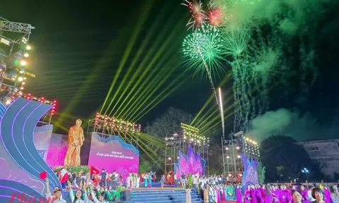 Sẽ có màn trình diễn pháo hoa trong đêm khai mạc Lễ hội Làng Sen năm 2026