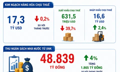 [Infographic] Nhập khẩu tăng tốc, ngân sách Lc888.com link không  thu gần 49.000 tỷ đồng