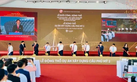 Cầu Phú Mỹ 2 chính thức khởi công, mở trục giao thông chiến lược TP.HCM - Đồng Nai