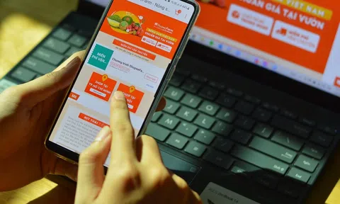 Sàn thương mại điện tử sôi động phục vụ Tết