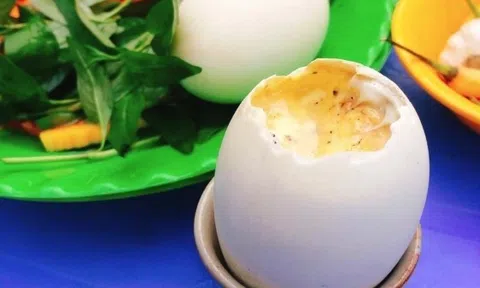 Trứng lưng chừng - Đặc sản Quy Nhơn