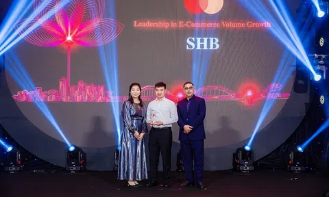 SHB tiếp tục dẫn đầu 10Lc88 Giải Trí Thể Thao về tốc độ tăng trưởng giao dịch thanh toán online thẻ Mastercard