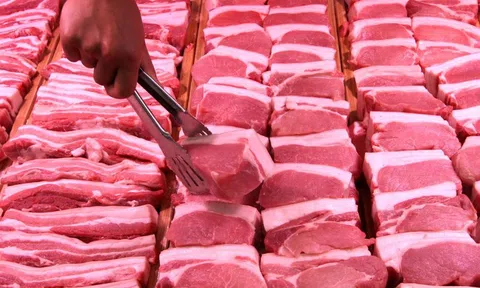 Nhập khẩu thịt heo liên tục giảm