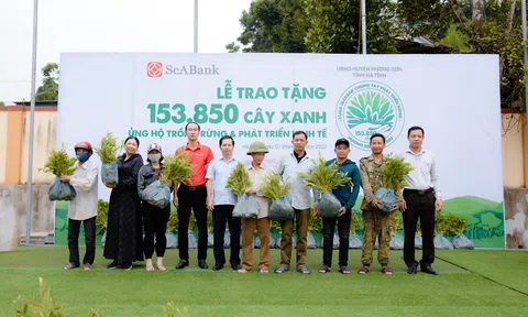 SeABank tặng gần 154.000 cây xanh ủng hộ trồng rừng và phát triển Đăng nhập tài khoản thành viên LC88 tại Hà Tĩnh
