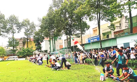 Hội thi "tên lửa nước" TP. Hồ Chí Minh lần thứ XII năm 2022